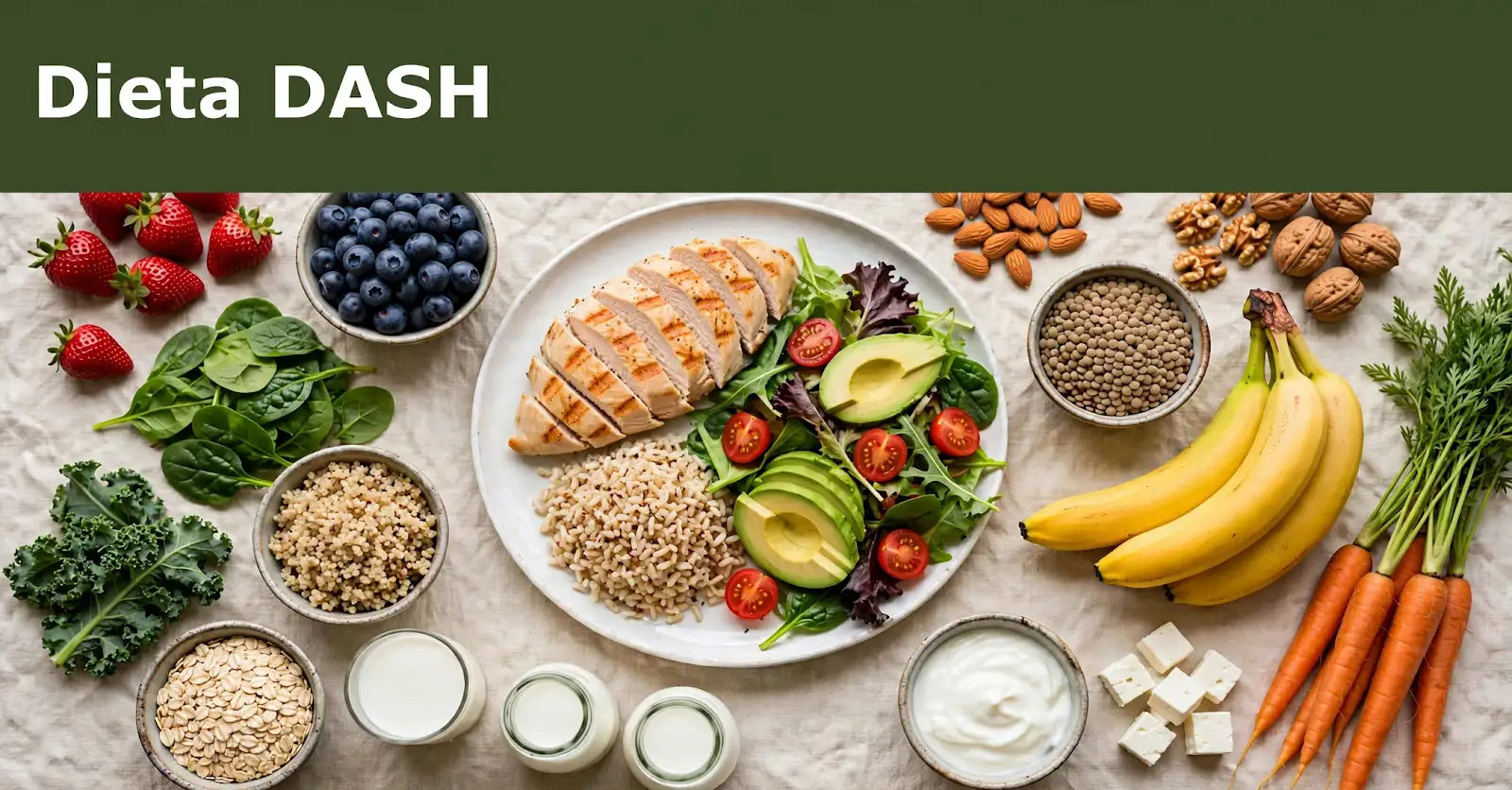 Dieta DASH: a alimentação criada para ajudar a controlar a pressão arterial