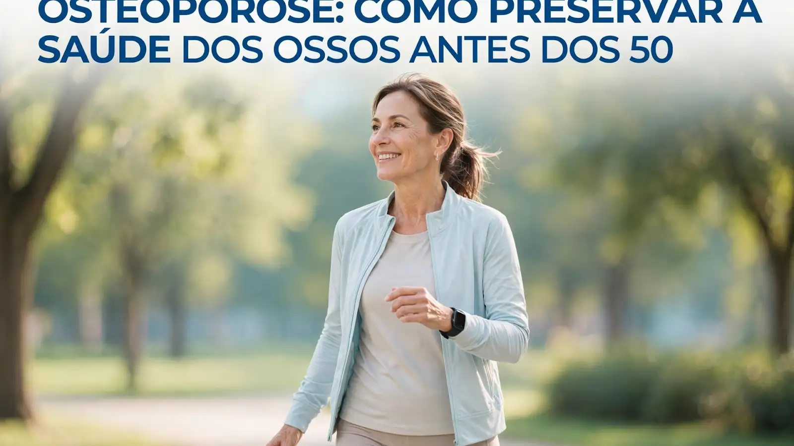 Osteoporose: como preservar a saúde dos ossos antes dos 50